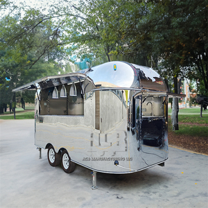 Camion de restauration en acier inoxydable à vendre en Californie – Idéal pour la restauration rapide et le barbecue, prix bas, avec sièges, type van-remorque - Product Image 2