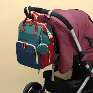 Cuna plegable de gran capacidad, mochila para mamá, capa de aislamiento de Material de felpa, múltiples bolsillos, precio directo de fábrica, bolsa de pañales - Product Image 4