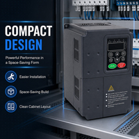 Variateur de fréquence (VFD) certifié US avec surveillance à distance, 1,5 kW-2,2 kW, 380 V