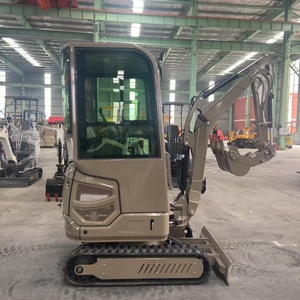 Mini-excavatrice sur chenilles de 1 tonne avec pompe haute puissance de creusement, garantie 3 ans, pour usage agricole - Product Image 2