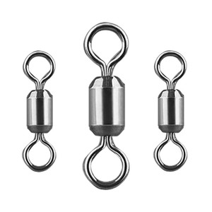 Aohu Titanium Alloy Barrel Swivel Eye And Eye High Tensile Strength Fishing Connector Japan Origin - Product Image 2