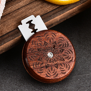 Outils de levage pour paniers à pain, couteaux à rainurer pour pâte à sourde, <span class=keywords><strong>lame</strong></span> à pain en bois UFO avec 5 lames et sac de rangement rouge - Product Image 5