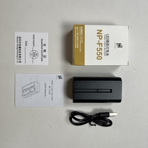 Đa chức năng NP-F550 <span class=keywords><strong>7.4V</strong></span> 2200mAh <span class=keywords><strong>Lithium</strong></span> có thể sạc lại ion ngân hàng điện pin USB video vòng ánh sáng điện thoại di động Cổ - Product Image 5