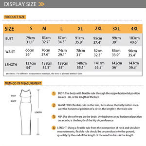 Robe longue sans manches avec impression de logo personnalisé, Jour de l'Indépendance des <span class=keywords><strong>Philippines</strong></span>, Aigle des <span class=keywords><strong>Philippines</strong></span>, Robe sexy à col rond et fente, Vente en gros - Product Image 6