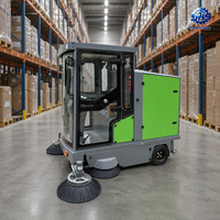 Balayeuse électrique autoportée standard LM-W2000, moteur de 1500 W, vitesse de 20 km/h, frein à disque hydraulique double, capacité de montée de 25 %