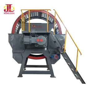 Super Quality 10-15 TPH Used Tyre Recycling Machine Truck Tire Shredder