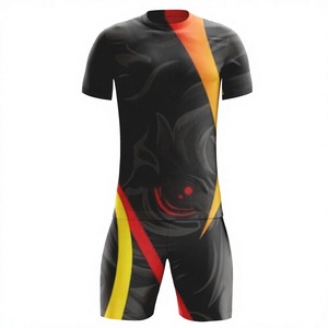 Conjunto de Uniformes de Fútbol Personalizados, Fabricante de Marcas Deportivas de Etiqueta Privada OEM ODM - Product Image 1