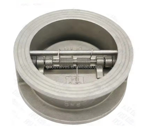 Ansi lớp 150 thép không gỉ 304/316 Wafer loại kép tấm kiểm tra van niêm phong mềm chất lượng cao api609 - Product Image 6