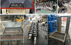 Half-Automatische Schrootwagen Fabriek Hele Afval Volledig Recycling Band <span class=keywords><strong>Crusher</strong></span> Auto Gebruikt Mobiele Tracks Draagbare Banden Shredder Te Koop - Product Image 4