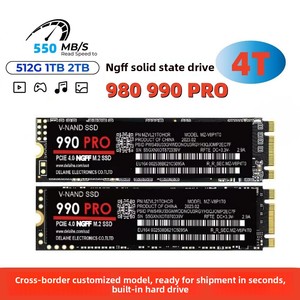 Glorexon Baru 980/990 PRO M.2 SSD Internal 1TB/2TB/4TB Desktop Kecepatan Tinggi 550MB/s Baca 560MB/s Tulis Stabil dengan Rating 970 - Product Image 2
