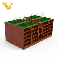 Table de jeu aléatoire de poker en bois de club de casino personnalisé YH