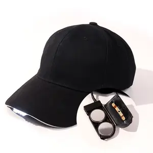 Low MOQ Customized Design LED BaseBall Cap ,LED light Party Glowing caps and hats - 3 Modes / Disco / Fancy Dress