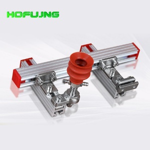 Standard Fixture Three-Piece Suction Cup Joint Aluminum <b>Strip</b> <b>Copper</b> Pneumatic Zinc Coating Accessory Set Other Hardware - Product Image 2