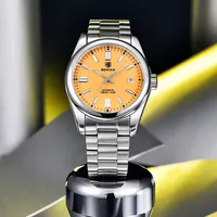 Montres mécaniques automatiques pour hommes de la marque de luxe BENYAR, BY-5185, montres de sport pour hommes, étanches à 100 m, Reloj Hombre