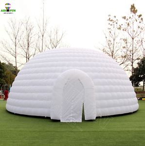 Tenda rumah tiup raksasa kustom untuk berenang dengan penutup kolam untuk pesta/harga struktur bangunan tiup putih untuk pernikahan - Product Image 3