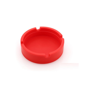 Cendrier en silicone rond, cendrier en silicone incassable, accessoires pour fumeurs pour l'intérieur ou l'extérieur - Product Image 5