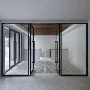 Kenneth 공장 직접 공급 뜨거운 판매 알루미늄 여닫이 창 문/알루미늄 문 창 인도 집 메인 게이트 디자인
