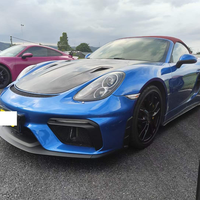 Convient pour 2012-2016 Porsche 718 981 Upgraded GT4 Style High Quality PP Carbon Fiber Body Kit