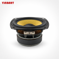 Haut-parleur de basses étanche YINBART haute performance 4 pouces 40W 4 ohms pour système audio de yacht
