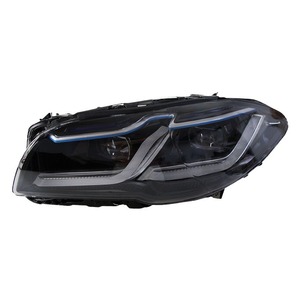 Faro Anteriore per BMW Serie 5 F10/<span class=keywords><strong>F18</strong></span> (2011-2017) con Luci Diurne a LED Modificate, Lente a Doppio Fascio, 12V 6000K - Nuovo - Product Image 5