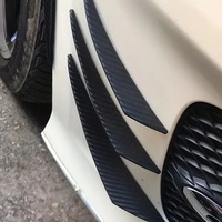 6 pièces/lot, becquet avant universel, diffuseur Nivus, séparateur, ailerons, spoiler de carrosserie, canards, pare-chocs, élargisseurs d'ailes, tuning automobile