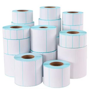 สติกเกอร์กระดาษพิมพ์ความร้อนแบบม้วน ขนาด 4x6 นิ้ว กันน้ำ ไวต่อความร้อน สำหรับพิมพ์บาร์โค้ดและใช้ในคลังสินค้า - Product Image 3