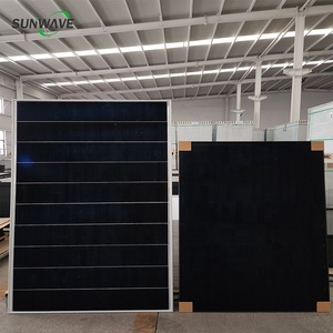 Sunwave panel <span class=keywords><strong>solar</strong></span> de Tejas negro completo tipo N HJT <span class=keywords><strong>Tech</strong></span> 400W 405W 410W 415W 420W módulo fotovoltaico - Product Image 5