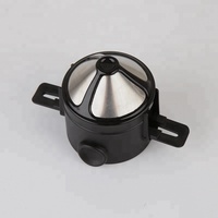Nouvel ensemble cadeau de luxe personnalisé avec logo, moulin à café électrique et cafetière moka pour cadeaux d'entreprise