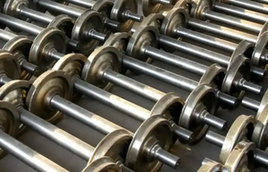 철도 왜건 휠 단조 휠 타이어 사용 기차 휠 - Product Image 5