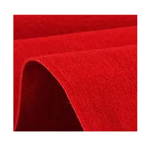 Vliesstoff Nadel-Stichgefühl Stoff roter Teppich für Veranstaltungen Läuferteppiche