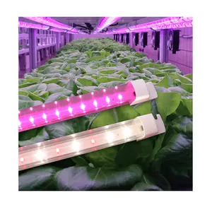 Tubo de luz LED T4 para cultivo de plantas, frutas e legumes, lâmpada de cultivo de horticultura para escritório doméstico, ideal para cultivo DIY J