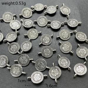 Bouteille d'eau en argent Junkang, pendentif loup, accessoires de bijoux en alliage, fournitures de fabrication de colliers et de bracelets faits à la main - Product Image 3