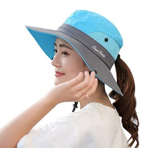 Sombrero de pescador plegable de verano para padres e hijos unisex, gorra de protección <span class=keywords><strong>UV</strong></span> de viaje informal de ala ancha - Product Image 3