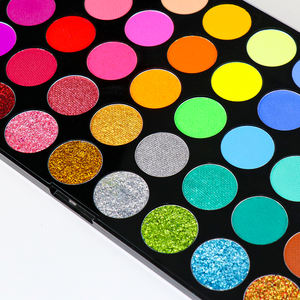 Paleta <span class=keywords><strong>de</strong></span> sombras <span class=keywords><strong>de</strong></span> <span class=keywords><strong>ojos</strong></span> vegana <span class=keywords><strong>de</strong></span> secado rápido activada por agua, color personalizado GP, con brillo y destellos, juego <span class=keywords><strong>de</strong></span> sombras <span class=keywords><strong>de</strong></span> <span class=keywords><strong>ojos</strong></span> con color UV para maquillaje. - Product Image 1