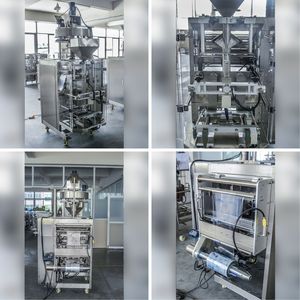 Machine d'emballage CE Tube de gravats de frites surgelées multifonction entièrement auto-mécanique Bloc de sacs de glace Cubes d'emballage Vertical - Product Image 5