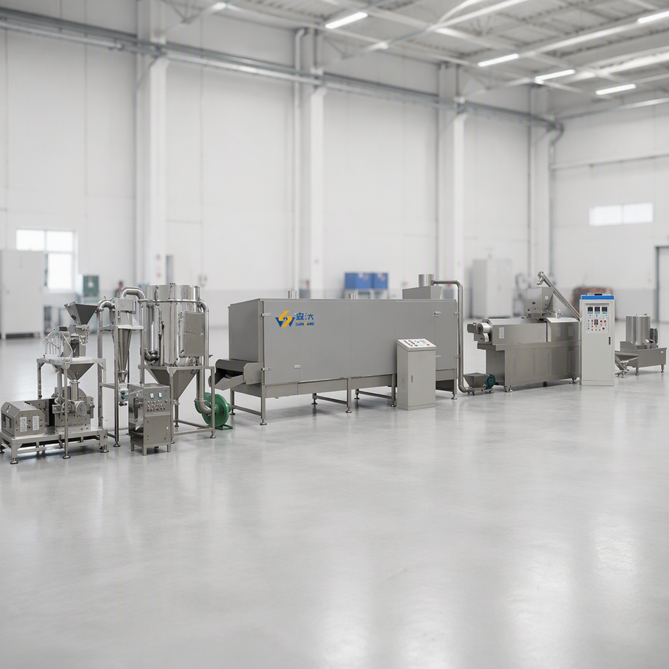 Extruder Line Machine Biodegradable Packing peanuts Making Machine Extruded Starch Foam ...