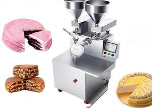 Máquina automática <span class=keywords><strong>de</strong></span> borrado <span class=keywords><strong>de</strong></span> pasteles <span class=keywords><strong>de</strong></span> 6-10 pulgadas Durian Thousand Crepe Layer para panadería Mille-Feuille Cake Equipment - Product Image 2