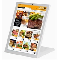 Support vertical ou portrait pour tablette en forme de L de 10,1 pouces en blanc et caméra 5MP