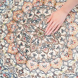 366x549cm surdimensionné persan fait à la main <span class=keywords><strong>vente</strong></span> afghane prix chinois soins tapis de soie - Product Image 5