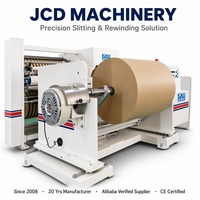 Machine de découpe et de rembobinage de papier kraft de haute qualité et haute précision, rouleau jumbo, automatique, 2000 mm / Mitsubishi PLC