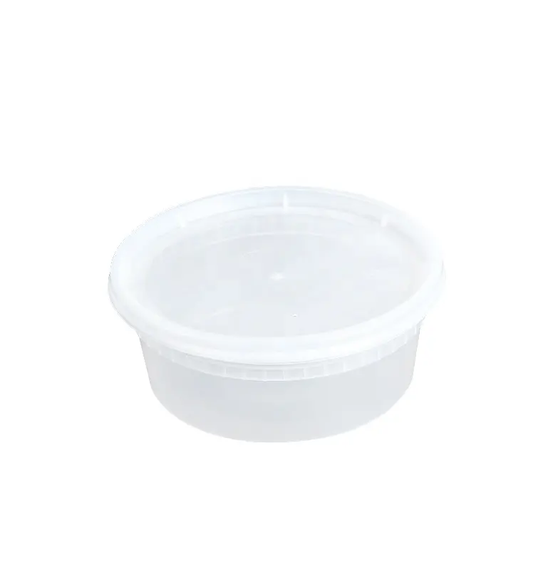 आसान ग्रीन Microwavable पीपी डेली गर्म सूप सुशी सोया सॉस मछली प्लास्टिक के कप/ढक्कन के साथ बोतल