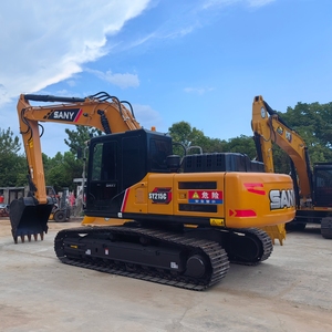 Excavatrice SANY 215 d'occasion, année 2024, 22 tonnes, modèle SANY SY215. Excavatrice d'occasion SANY SY60C/75C/95C/135C/215C, bon état. - Product Image 1