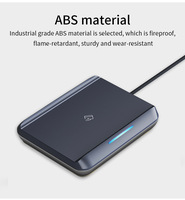 Codificador de Tarjetas Inteligentes TTLOCK NFC 13.56M, Lector de Tarjetas M1, Escáner de Chip RFID para Software de Sistema de Alquiler TTHotel TT, Hoteles y Apartamentos