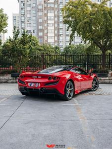 <span class=keywords><strong>Ferrari</strong></span> F8 Spider 2022, cabriolet automatique avec conduite à gauche, intérieur en cuir foncé, toit ouvrant, supercar - Product Image 4