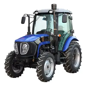 China Hot Sale 80HP 804 4WD Agricultural Farm Wheeled Tractor Garden Small Tractor