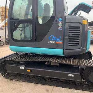 Excavadora de pluma oscilante Kobelco Sk70 usada de 7 toneladas en buenas condiciones para la venta Excavadora Sk70 Sk55 Sk50 sk75 Japón original Digger - Product Image 5