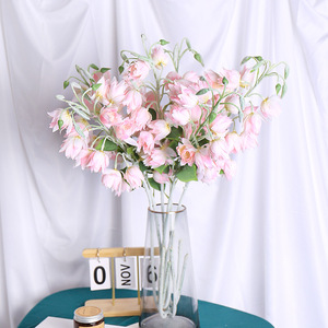 Lys de <span class=keywords><strong>la</strong></span> Vallée en soie à tige unique et longue, avec 15 têtes de fleurs, style Instagram, fleurs artificielles - Product Image 3