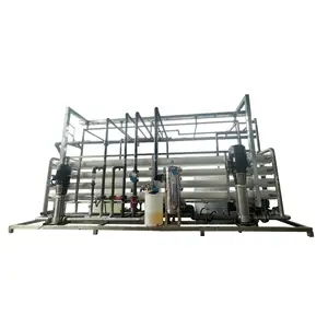 Food Factory Purified Water Machines 100T Ultrafiltration + 25 T Double-stage Reverse Osmosis Pure Water Equipment