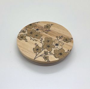 Оптовая продажа, УФ-печать, сосна, Резиновая, из бука, грецкого ореха, бамбуковые деревянные банки с деревянными крышками с воздухостойкой силиконовой прокладкой - Product Image 3