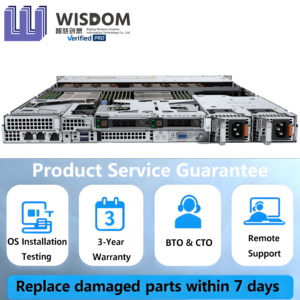 Оптовая продажа серверов Dell R660xs 1U для корпоративных нужд, Intel Xeon, DDR5, NVMe-хранилище, резервное питание, для облачных вычислений и центров обработки данных - Product Image 3